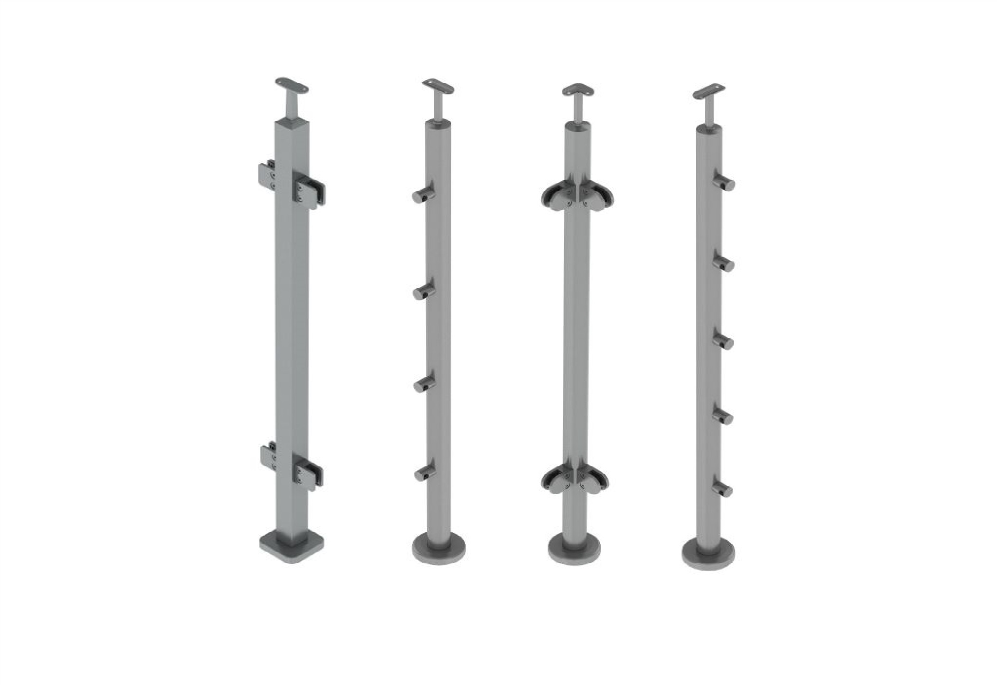 Poteaux en Inox pour Garde Corps